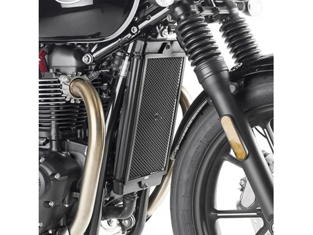 Protectie radiator KAPPA - TRIUMPH STREET TWIN 900 16-22 Negru | KPR6407