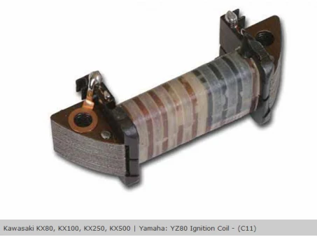 Bobina alternator (stator) ELECTREX - KAWASAKI KX80/100 (81-88), KX250 (91-88), YAMAHA YZ80 (85-) | C11/C51
