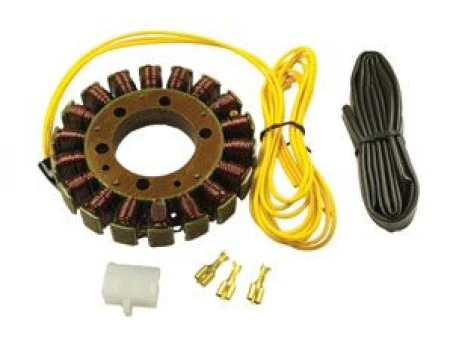 Stator alternator ELECTREX - YAMAHA XV250 88-11, XT 600E 95-02, XTZ660 91-98, SUZUKI LTF250/300, VZ800 97-04, KAWASAKI ZZR600, GPX | G73