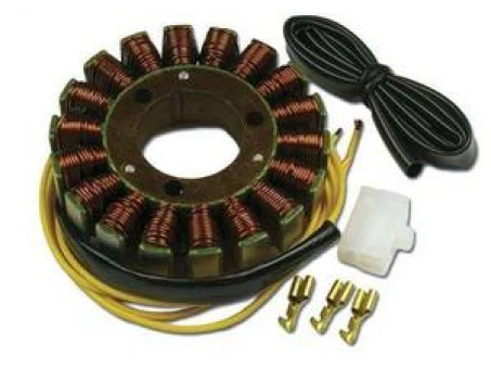 Stator alternator ELECTREX - HONDA CBR600F 87-90, VF500F/C, SUZUKI VS800 96-05, YAMAHA FZS600 98-03 (103X42X20MM) | G74