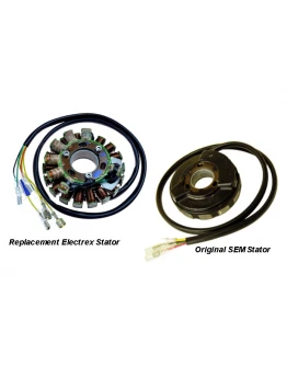 Stator alternator cu lumini ELECTREX - KTM 400/600/620 '83-'99(LC4), HUSABERG '99, HUSQVARNA TE410/510