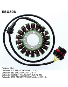 Stator alternator ELECTROSPORT - CAN-AM OUTLANDER 500 (13-15), 650 (12-15), 800/850 (12-16), 1000 (12-16), RENEGADE 800 (12-13), 1000 (12-1