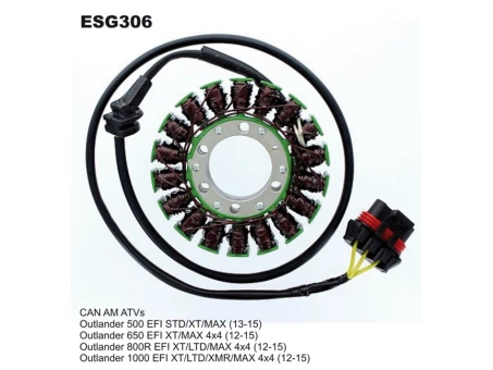 Stator alternator ELECTROSPORT - CAN-AM OUTLANDER 500 (13-15), 650 (12-15), 800/850 (12-16), 1000 (12-16), RENEGADE 800 (12-13), 1000 (12-1 | ESG306