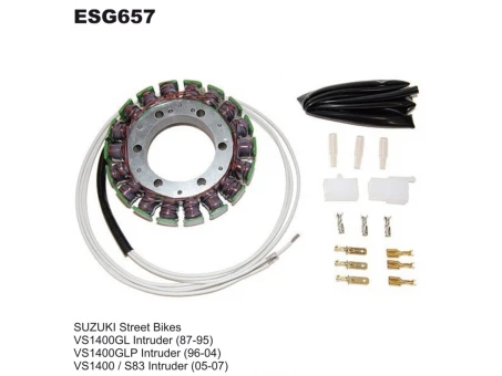Stator alternator ELECTROSPORT - SUZUKI VS 1400 Intruder (87-07) | ESG657