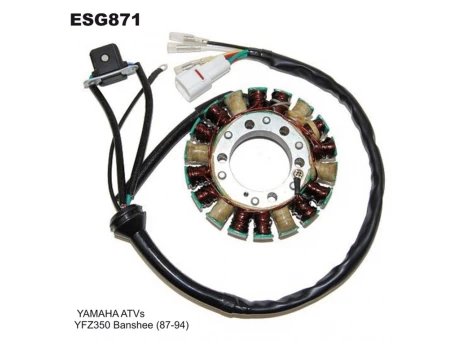 Stator alternator ELECTROSPORT - YAMAHA YFZ 350 BANSHEE (87-94) ( cu impulsator) | ESG871