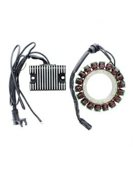 Stator alternator ELECTROSPORT - HARLEY DAVIDSON XL SPORTSTER 883/1200 (85-91) HIGHPOWER (3-fazic + regulator de tensiune inclus în pachet)