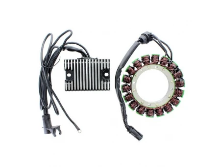 Stator alternator ELECTROSPORT - HARLEY DAVIDSON XL SPORTSTER 883/1200 (85-91) HIGHPOWER (3-fazic + regulator de tensiune inclus în pachet) | ESK211