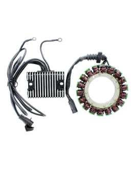 Stator alternator ELECTROSPORT - HARLEY DAVIDSON SOFTAIL (00), DYNA (99-03) (TWIN CAM 88) (3-fazic + regulator de tensiune ESR852 inclus în pachet)