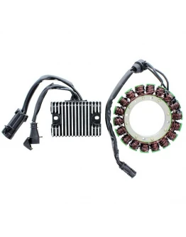 Stator alternator ELECTROSPORT - HARLEY DAVIDSON XL SPORTSTER 883/1200 (04-06) (3-fazic + regulator de tensiune ESR857 inclus în pachet)