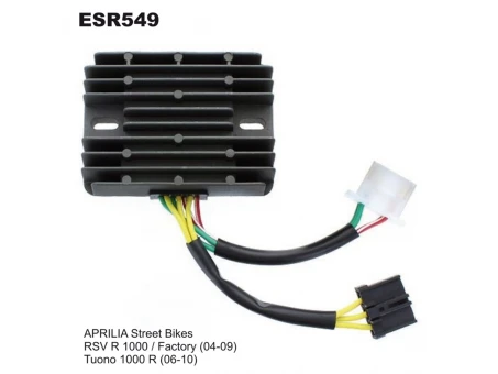 Regulator tensiune ELECTROSPORT - APRILIA 1000/ TUONO 06-10, RSV 1000 04-09 | ESR549
