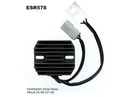 Regulator tensiune ELECTROSPORT - KAWASKI ZX6R 07-08 | ESR578