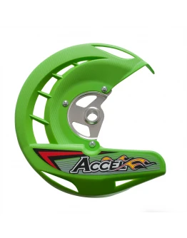 Protectie disc fata ACCEL KAWASAKI KXF 250/450 '06-'18 culoare verde (FDG-03GR)