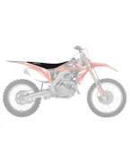 Husă șa BLACKBIRD HONDA CRF 250R '14-'17, CRF 450R '13-'16 ZEBRA culoare Negru Rosu
