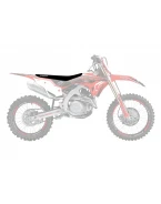 Husă șa BLACKBIRD HONDA CRF 250R '22-'23, CRF 450R '21-'23 ZEBRA culoare Negru Rosu