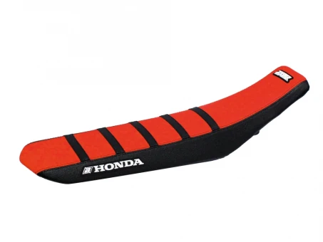 Husă șa BLACKBIRD HONDA CR 125/250 '02-'07, CRF 450F '02-'04 ZEBRA culoare Negru Rosu