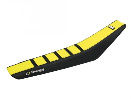 Husă șa BLACKBIRD HUSQVARNA FC/TC '14-'15, TE/FE '14-'16 ZEBRA culoare Negru Galben