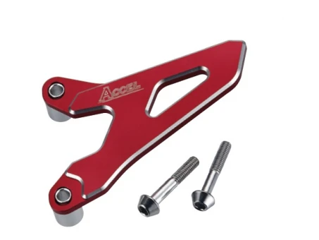 Protectie pinion fata ACCEL HONDA CRF 250 R 10-16, CRF 450R 09-16 culoare rosu | FSC15RD