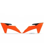 Protectie radiator UFO KTM SX/SXF(SX-F) 125/250/300/350/450F 2023 culoare Portocaliu | KT05011FFLU