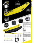 Husă șa BLACKBIRD HUSQVARNA FC/TC '16-'18, TE/FE '17-'19 TSC culoare Negru