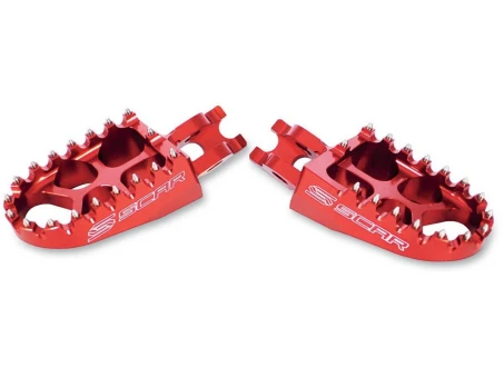Scarite din aluminiu SCAR KAWASAKI KXF 06-17, KXF 450 07-17, CRF 250 02-17 - Rosu | S3515R