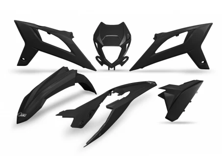 Kit complet plastice UFO BETA RR 125 / 250 / 300 / 350 / 400 / 450 20-22 culoare Negru | BEKIT800001