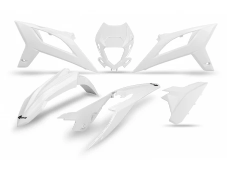 Kit complet plastice UFO BETA RR 125 / 250 / 300 / 350 / 400 / 450 20-22 culoare Alb | BEKIT800043