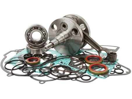 HOT RODS ZESTAW NAPRAWCZY DOŁU SILNIKA KTM EXC 200 03-05, SX 200 03-04, XC 200 06-09, XC-W 200 06-12 (WAŁ KORBOWY, ŁOŻYSKA, USZCZELNIACZE, USZCZELKI) | CBK0084