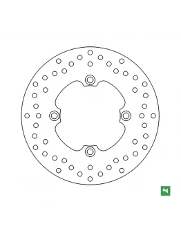 Disc de frana spate NEWFREN - HONDA XL 600/650/700V TRANSALP '91-'07; CB 500 '97-'05; CB750 '92-'02; CB 900 HORNET '02-'07; BUELL '93-'10 (WSZYSTKIE 1200CCM) (240X105X5) (NG209)