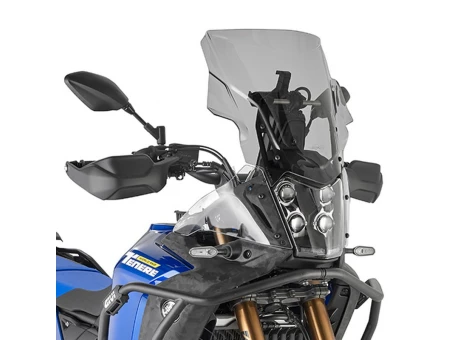 Parbriz moto KAPPA - YAMAHA TENERE 700 WORLD RAID 22, 40 X 43 CM (H x W) Fumuriu | KD2165S
