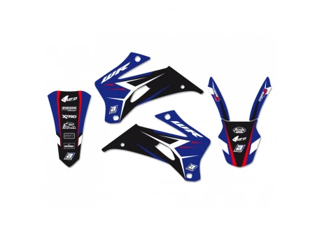 Kit grafic BLACKBIRD YAMAHA WR 250F '07-'14, WR 450F '07-'11 DREAM 4 culoare Albastru Negru