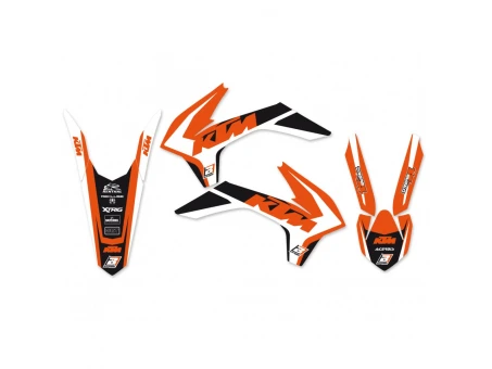 Kit grafic BLACKBIRD KTM SX/SX-F '13-'15, EXC/EXC-F '14-'16, DREAM 4 culoare Portocaliu Negru