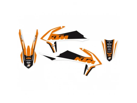 Kit grafic BLACKBIRD KTM SX/SX-F '19-'22, EXC/EXC-F '20-'23 DREAM 4 culoare Portocaliu Negru