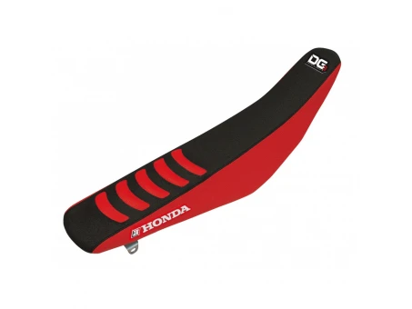 Husă șa BLACKBIRD HONDA CRF 150R '07-'23 DOUBLE GRIP 3, culoare Rosu Negru