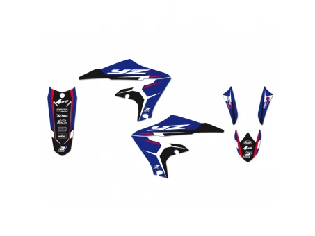 Kit grafic BLACKBIRD YAMAHA YZ 250F '19-'23, YZ 450F '18-'22 DREAM 4 culoare Albastru