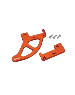 Protectie disc spate aluminiu ACCEL KTM SX/SXF '04-'18, EXC/EXCF '04-'19 culoare portocaliu
