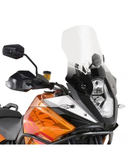 Parbriz moto KAPPA - KTM 1190 Adventure / 1190 Adventure R (13-16), 1050 Adventure (15-16) / 1090 Adventure (17-19) 37 X 41 CM Transparent