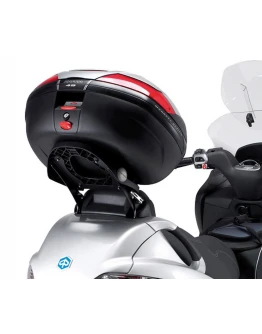 Suport pentru topcase KAPPA - PIAGGIO MP3 125/250/300/400 '06-'11, MP3 TOURING 300/400 '11, MP3 BUSINESS 300/500 '12-'14, MP3 SPORT 300/500 '12-'14 (cu placa MONOKEY)