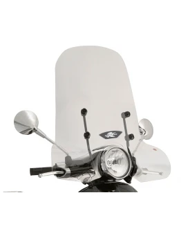 Parbriz moto KAPPA - PIAGGIO Vespa Primavera 50-125-150 (14-19), Vespa Sprint 50-125-150 (14-19) 50 X 69 Transparent - necesar Kit montaj A5608AK