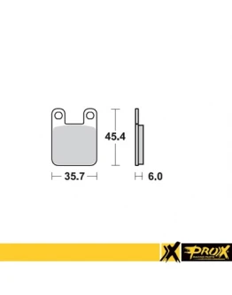 Placute de frana ProX KH115 KTM SX 60/65 '98-01 fata