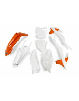 Kit complet plastice UFO KTM SX 85 '18-'23 culoare OEM '19 (Alb)