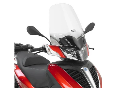 Parbriz moto KAPPA - PIAGGIO MP3 YOURBAN 125/300 11-18 (57 X 44,5CM) Transparent | KD5600ST