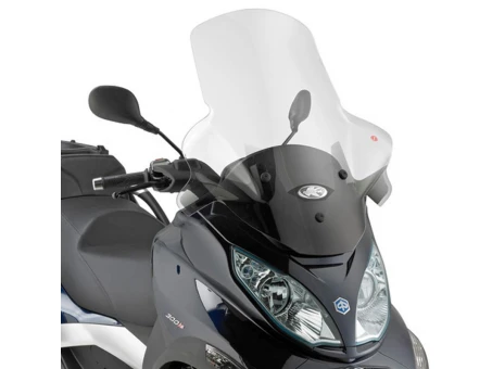 Parbriz moto KAPPA - PIAGGIO MP3 300 SPORT 08-17, MP3 500 BUSINESS 08-17, MP3 300/500 BUSINESS/SPORT 12-14 (75 X 65CM) Transparent | KD5601ST