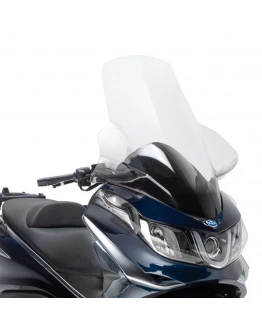 Parbriz moto KAPPA - PIAGGIO X10 125/350/500 '12-'16 (85,5 X 69CM) Transparent