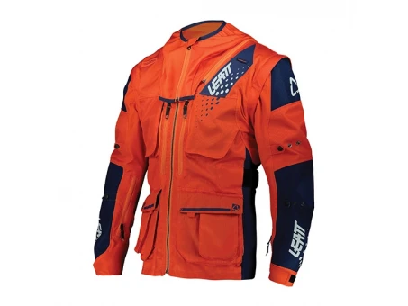 Geaca Offroad Leatt Moto 5.5 Enduro - Portocaliu/Albastru