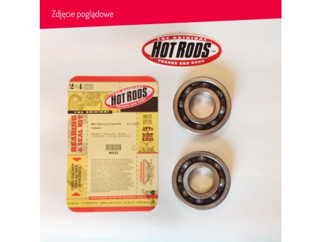 HOT RODS ŁOŻYSKA WAŁU KORBOWEGO Z USZCZELNIACZAMI SUZUKI RM 250 05-08 | K057