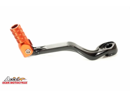 Pedala schimbator KTM SX65 09-23, GAS GAS MC 65 21-23, HUSQVARNA TC 65 17-23 aluminiu culoare negru, capat portocaliu (46234031044)(LCA4375) | SCL750953OR