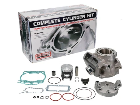 CYLINDER WORKS CYLINDER KOMPLETNY YAMAHA YZ 250 99-23 2T, FANTIC XX 250 22-23 (66,40 MM) NICASIL ( TŁOK 22584 B / C , CYLINDER , TOP-END , ZAWÓR , GŁOWICA ) | 20009-K02