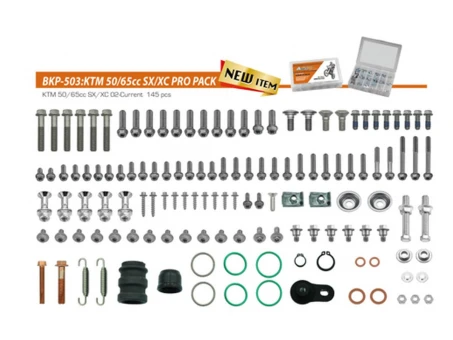 Kit suruburi Pro pack factory  (mare) KTM 50/65 SX/XC 02, | BKP503