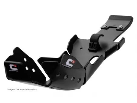 Scut protectie din plastic CROSSPRO model PRO-LINK DTC HARD ENDURO pentru: BETA 250/300 RR 20-23 culoare Negru | 2CP225204B0300