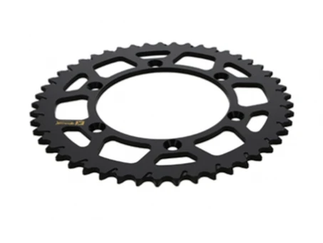 PROX ZĘBATKA TYLNA 808 52 ALUMINIOWA SUZUKI RM 125 80-11, RM 250 87-12 (JTR808.52) (ŁAŃC. 520) KOLOR CZARNY | 07.RA32080-52